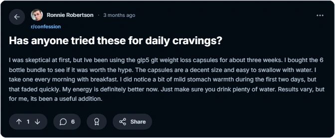 GLP5 GLT user reviews