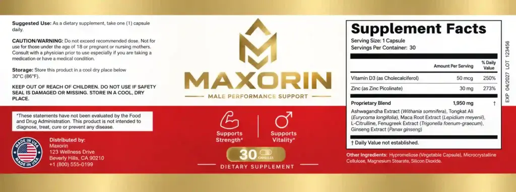 Gluconara ingredients
