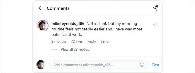 Glucoreset user review