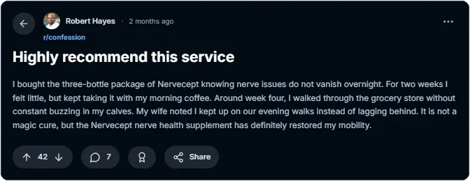 Nervecept User Review