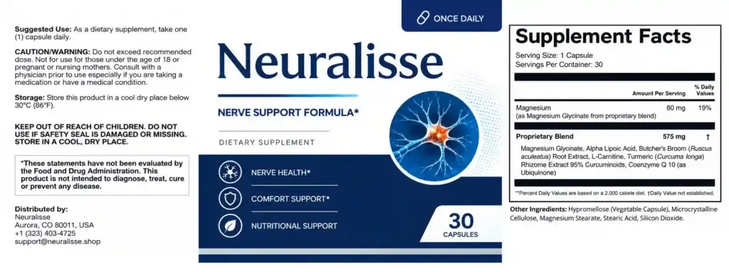 Neuralisse ingredients