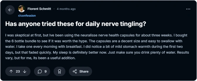 Neuralisse user reviews