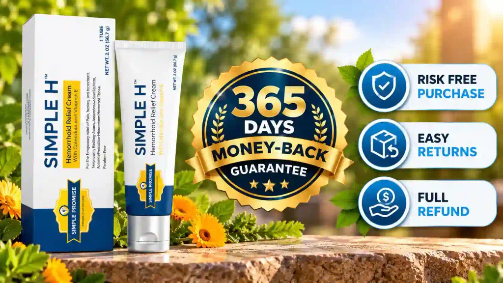 SimpleH money back refund