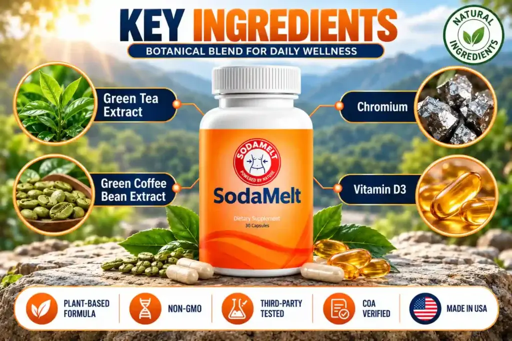 Soda Melt ingredients
