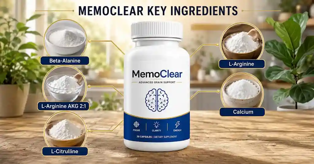 memo clear ingredients